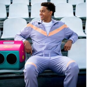 Sporti Shaine Casas Very Peri Tracksuit Zip-Up Jacket, great condition, Men's S